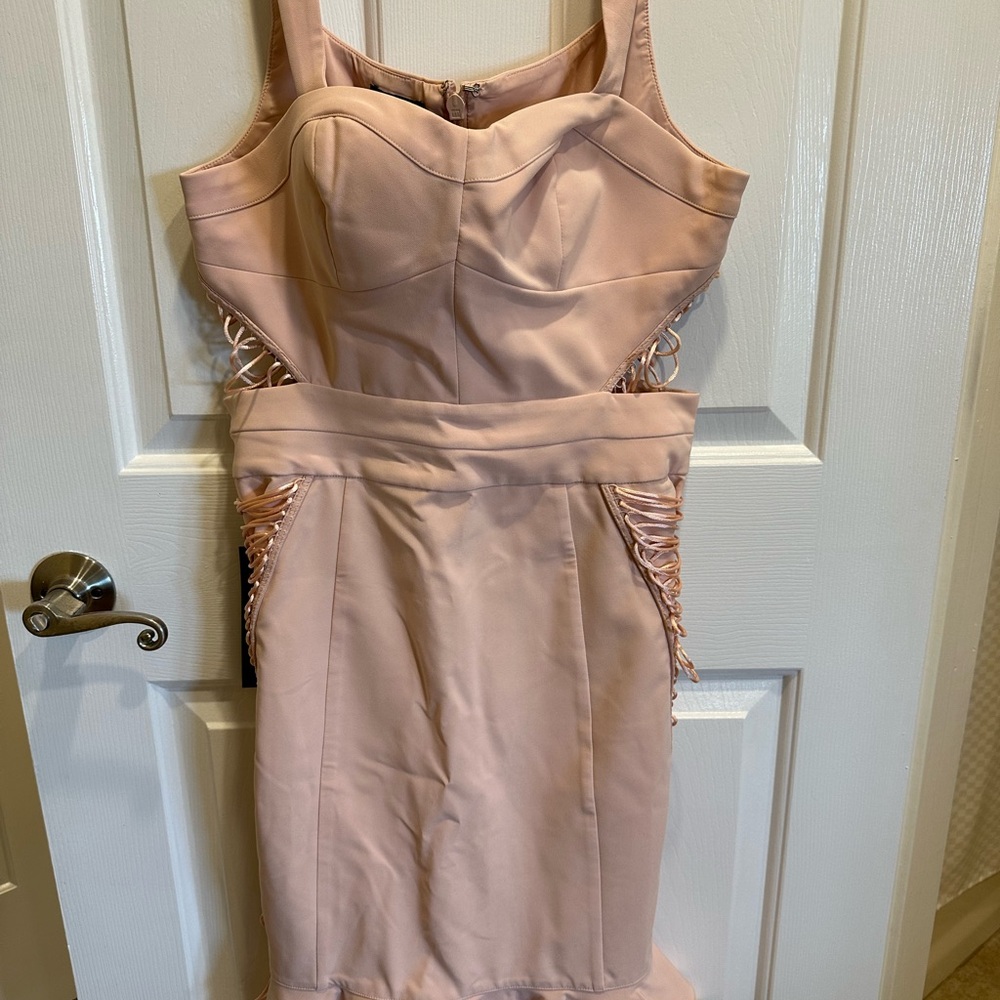 Elegant Blush Pink Dress
